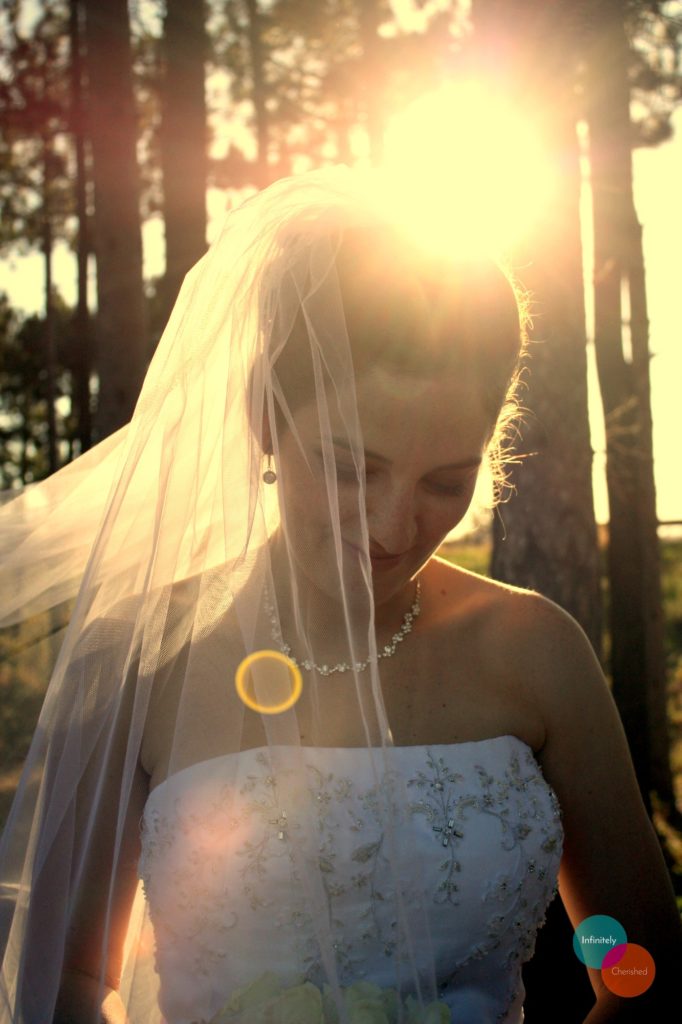 Glowing bride